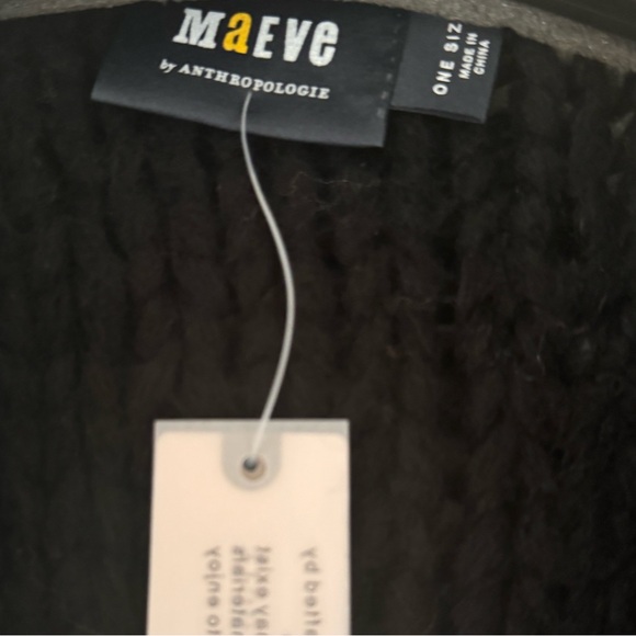 Anthropologie Maeve Black Bauble Pullover Sleeveless Sweater Vest - Picture 5 of 9